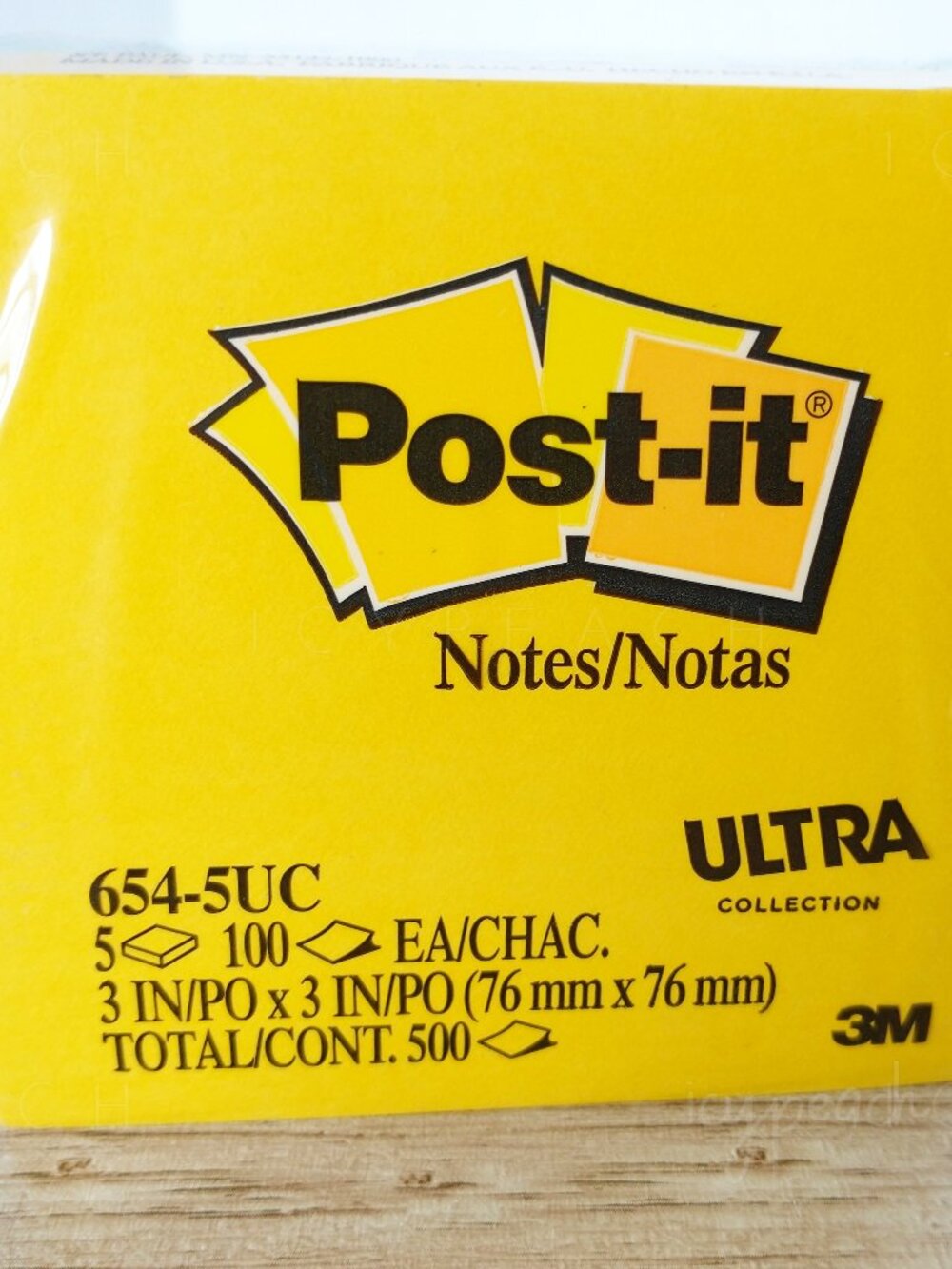 Post-it Notes Ultra Notepads New Square 5 Pads Blue White Pink Green Multi-color